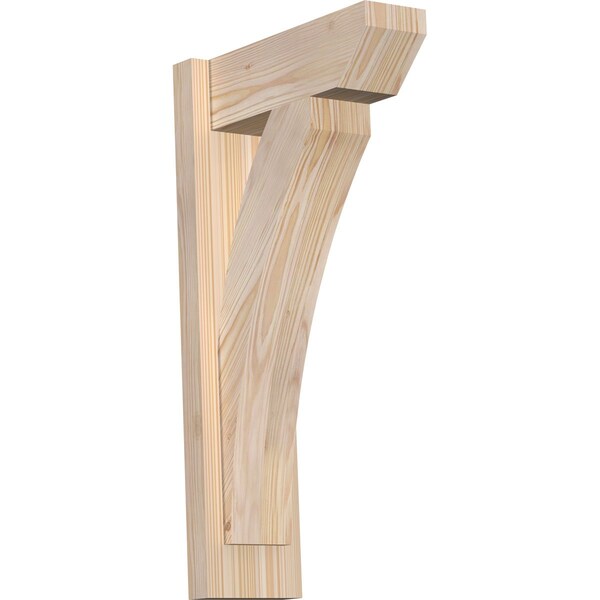 Ekena Millwork Thorton Slat Smooth Outlooker, Douglas Fir, 5 1/2"W x 14"D x 26"H OUT06X14X26THR06SDF - main